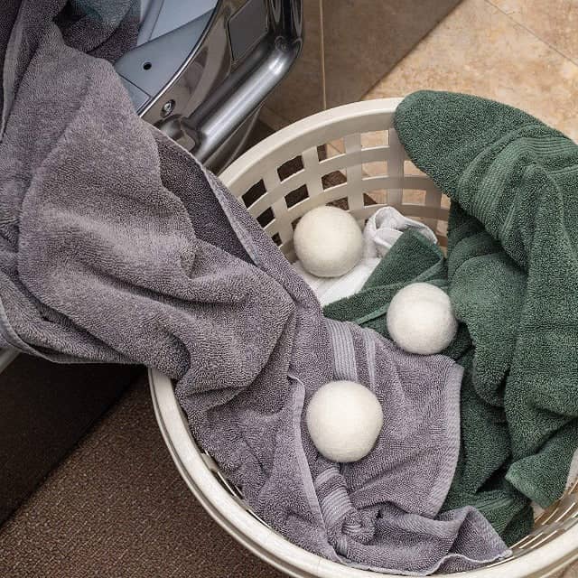 Balles de séchage en laine